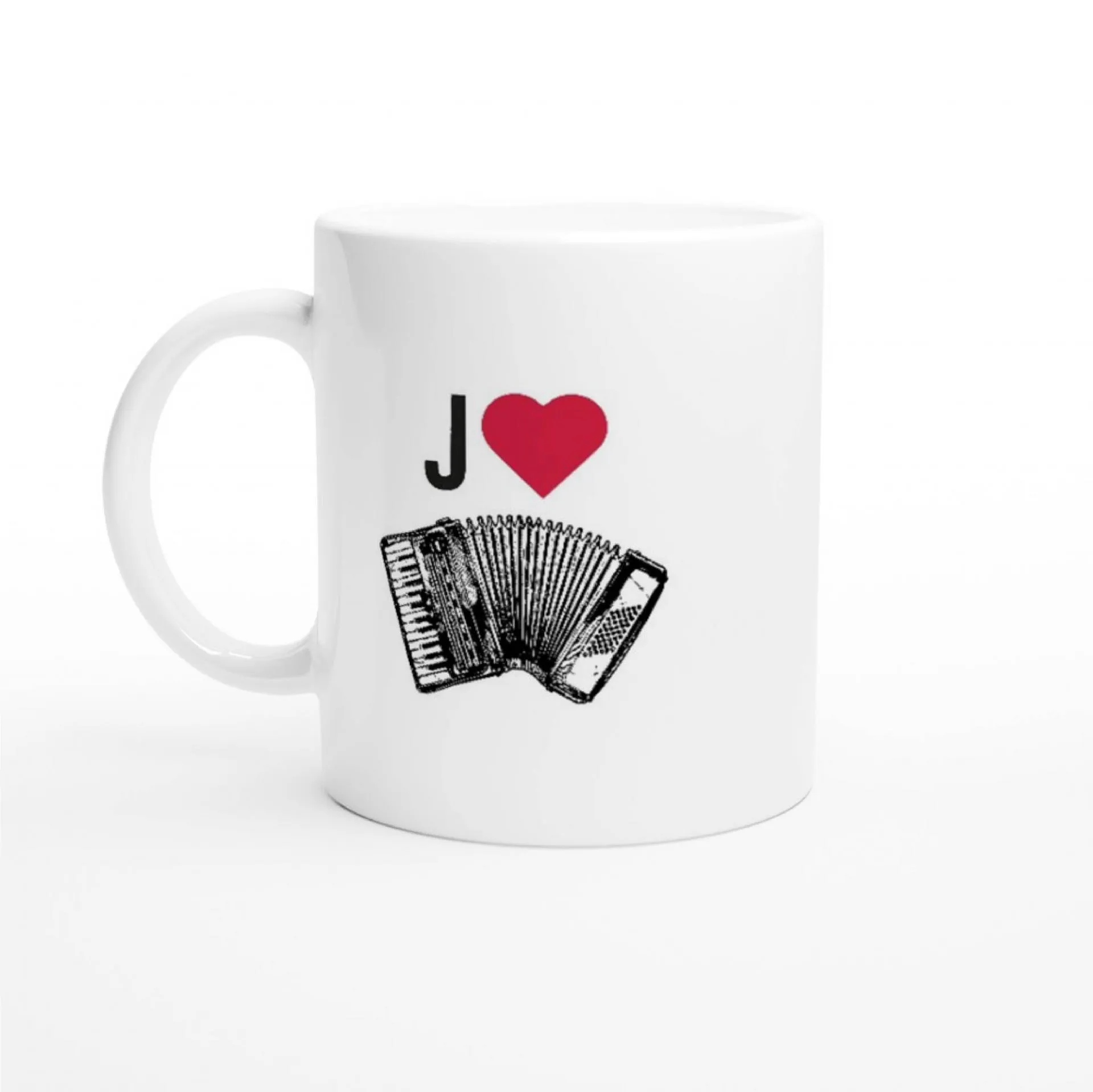 J'aime l'accordéon mug